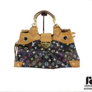 Louis Vuitton Murakami Ursula Canvas Shoulder Bag